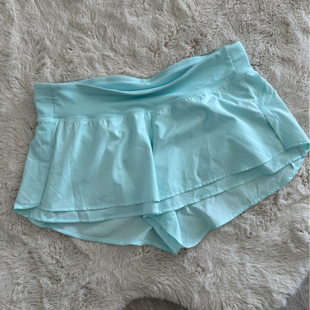 Women's Light Blue Kick It Up Shorts Sz xl